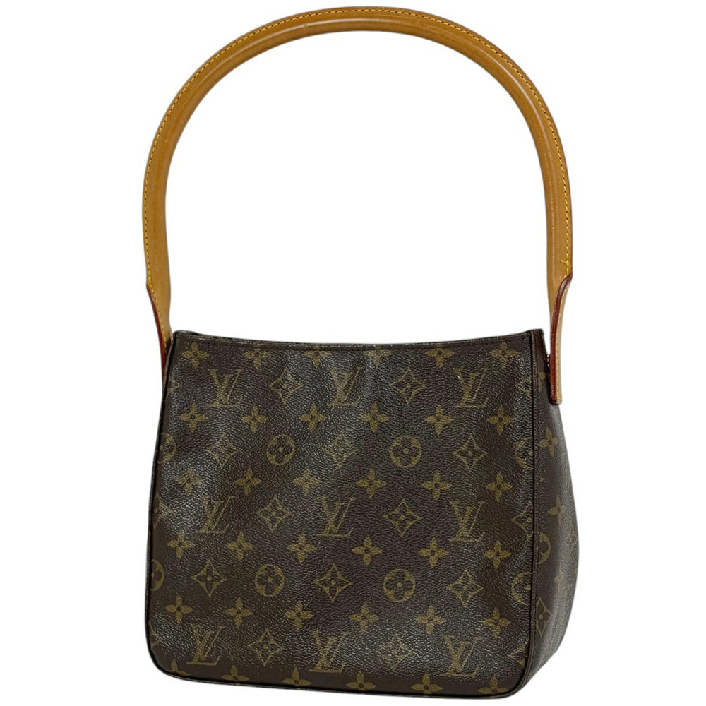 Louis Vuitton Looping Shoulder Bag Monogram Brown